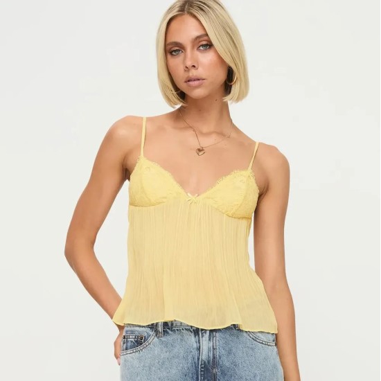Women Fashion Sexy Solid Color Lace Perspective Backless Camisole Women Fashion Sexy Solid Color Lace Perspective Backless Camisole