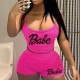 Women Sexy Summer Crop Camis Shorts Set Women Sexy Summer Crop Camis Shorts Set