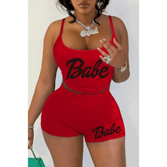 Women Sexy Summer Crop Camis Shorts Set Women Sexy Summer Crop Camis Shorts Set