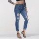 Women Fashion Ripped High Waist Skinny Jeans Women Fashion Ripped High Waist Skinny Jeans