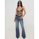 Women Fashion Sexy Leopard Backless Crop Top Women Fashion Sexy Leopard Backless Crop Top