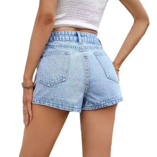 Women Fashion High Waist Denim Shorts Skirt Women Fashion High Waist Denim Shorts Skirt