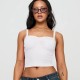 Women Fashion Solid Color Cropped Camisole Women Fashion Solid Color Cropped Camisole