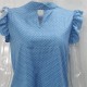 S-2XL Women Fashion Polka Dot Sleeveless Ruffled Blouse S-2XL Women Fashion Polka Dot Sleeveless Ruffled Blouse