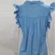 S-2XL Women Fashion Polka Dot Sleeveless Ruffled Blouse S-2XL Women Fashion Polka Dot Sleeveless Ruffled Blouse