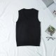 Women Fashion Solid Color V-Neck Sleeveless Knitwear Women Fashion Solid Color V-Neck Sleeveless Knitwear