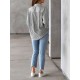 Women Fashion Casual Stripe Lapel Long-Sleeved Single Breasted Loose Blouse Women Fashion Casual Stripe Lapel Long-Sleeved Single Breasted Loose Blouse