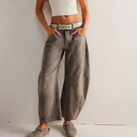 Women Casual Loose Jeans Women Casual Loose Jeans