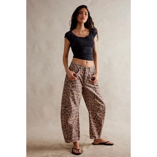 Women Casual Loose Jeans Women Casual Loose Jeans