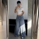 Women Fashion Loose Wide Leg Jeans Women Fashion Loose Wide Leg Jeans