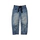 Women Fashion Stitching Loose Jeans Women Fashion Stitching Loose Jeans