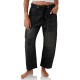 Women Fashion Stitching Loose Jeans Women Fashion Stitching Loose Jeans