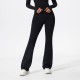 Women Fashion Casual Solid Color High Waist Wide Leg Yoga Sports Pants Women Fashion Casual Solid Color High Waist Wide Leg Yoga Sports Pants