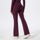 Women Fashion Casual Solid Color High Waist Wide Leg Yoga Sports Pants Women Fashion Casual Solid Color High Waist Wide Leg Yoga Sports Pants