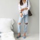Spring Solid Color Basic Long Sleeve Shirt Office Chi Women Slim Lapel Blouse Spring Solid Color Basic Long Sleeve Shirt Office Chi Women Slim Lapel Blouse