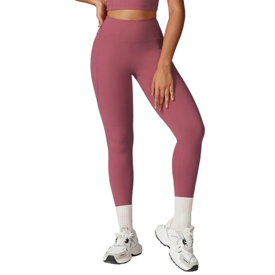 Women Fashion Casual Solid Color High Waist Quick-Drying Breathable Yoga Sports Leggings Women Fashion Casual Solid Color High Waist Quick-Drying Breathable Yoga Sports Leggings