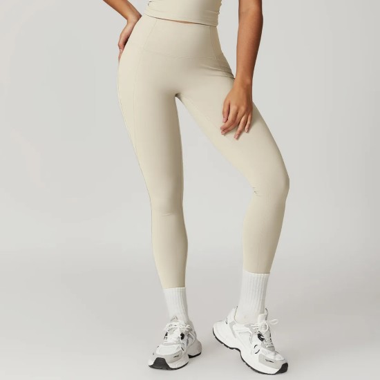 Women Fashion Casual Solid Color High Waist Quick-Drying Breathable Yoga Sports Leggings Women Fashion Casual Solid Color High Waist Quick-Drying Breathable Yoga Sports Leggings