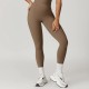 Women Fashion Casual Solid Color High Waist Quick-Drying Breathable Yoga Sports Leggings Women Fashion Casual Solid Color High Waist Quick-Drying Breathable Yoga Sports Leggings