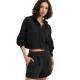 Women Fashion Simple Solid Color V-Neck Long Sleeve Loose Hoodies Women Fashion Simple Solid Color V-Neck Long Sleeve Loose Hoodies