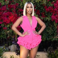 Women Fashion Casual Solid Color Quick-Drying Breathable Sports Yoga Shorts